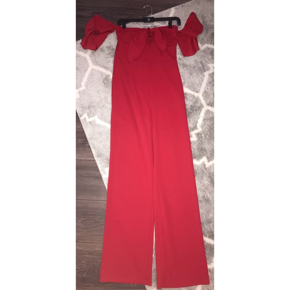 Red jumpsuit - Picture 2 of 3